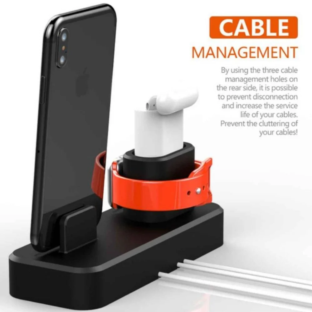 Three in one charging stand